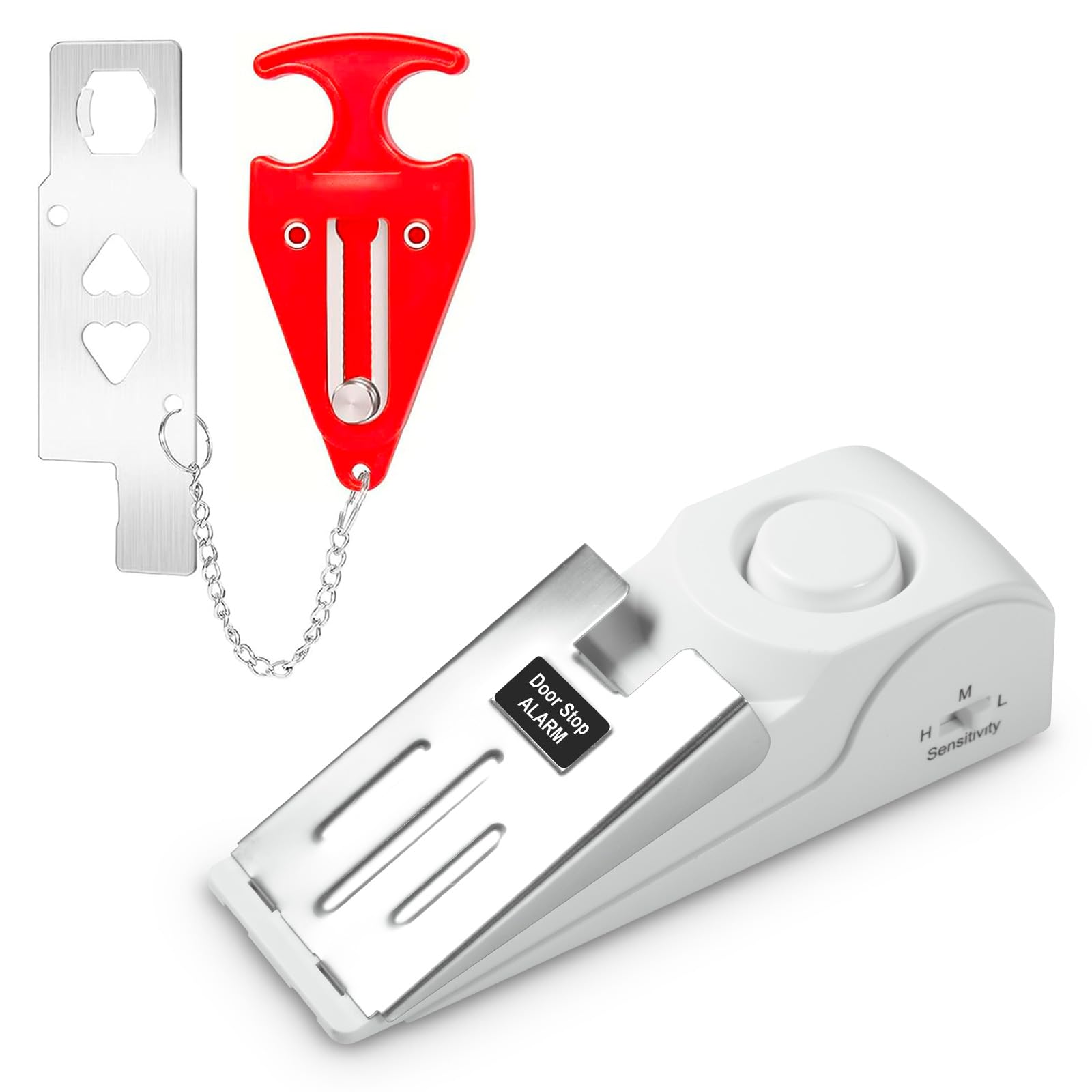Home Security Installation - Alarme d'arrêt de porte portable, serrure