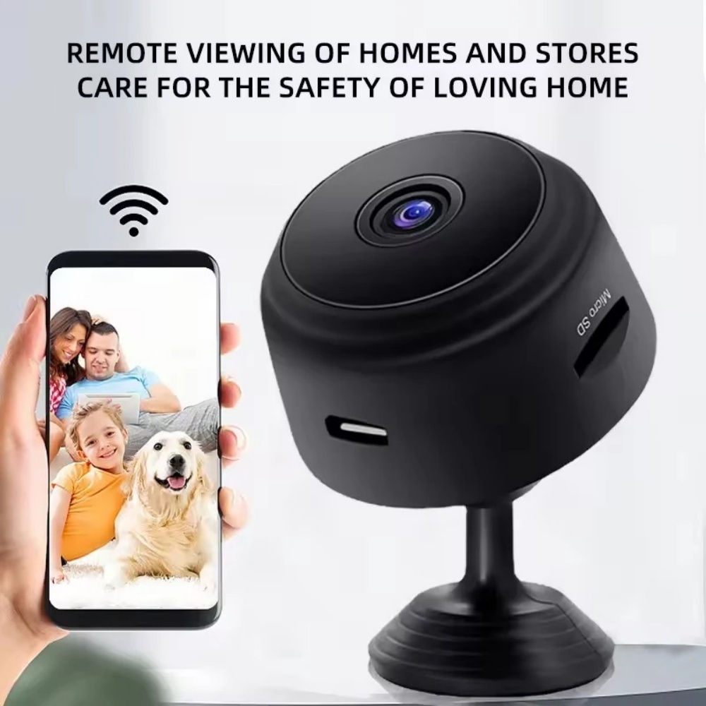 Home Security La - Mini caméra WiFi HD 1080P sans