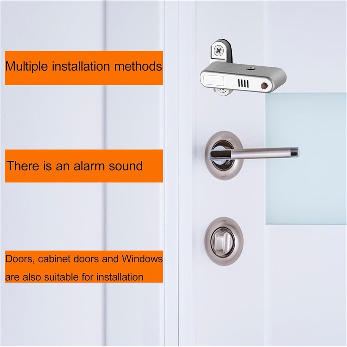 Home Security Door Reinforcement Lock - Serrure renforcée de porte de sécurité