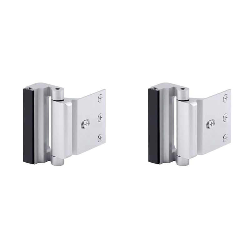Home Security Door Reinforcement Lock - 2X Serrure de porte de sécurité