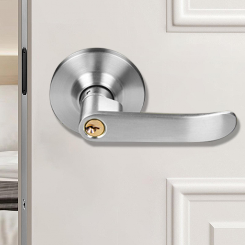 Home Security Door Reinforcement Lock - Serrure de porte à levier avec