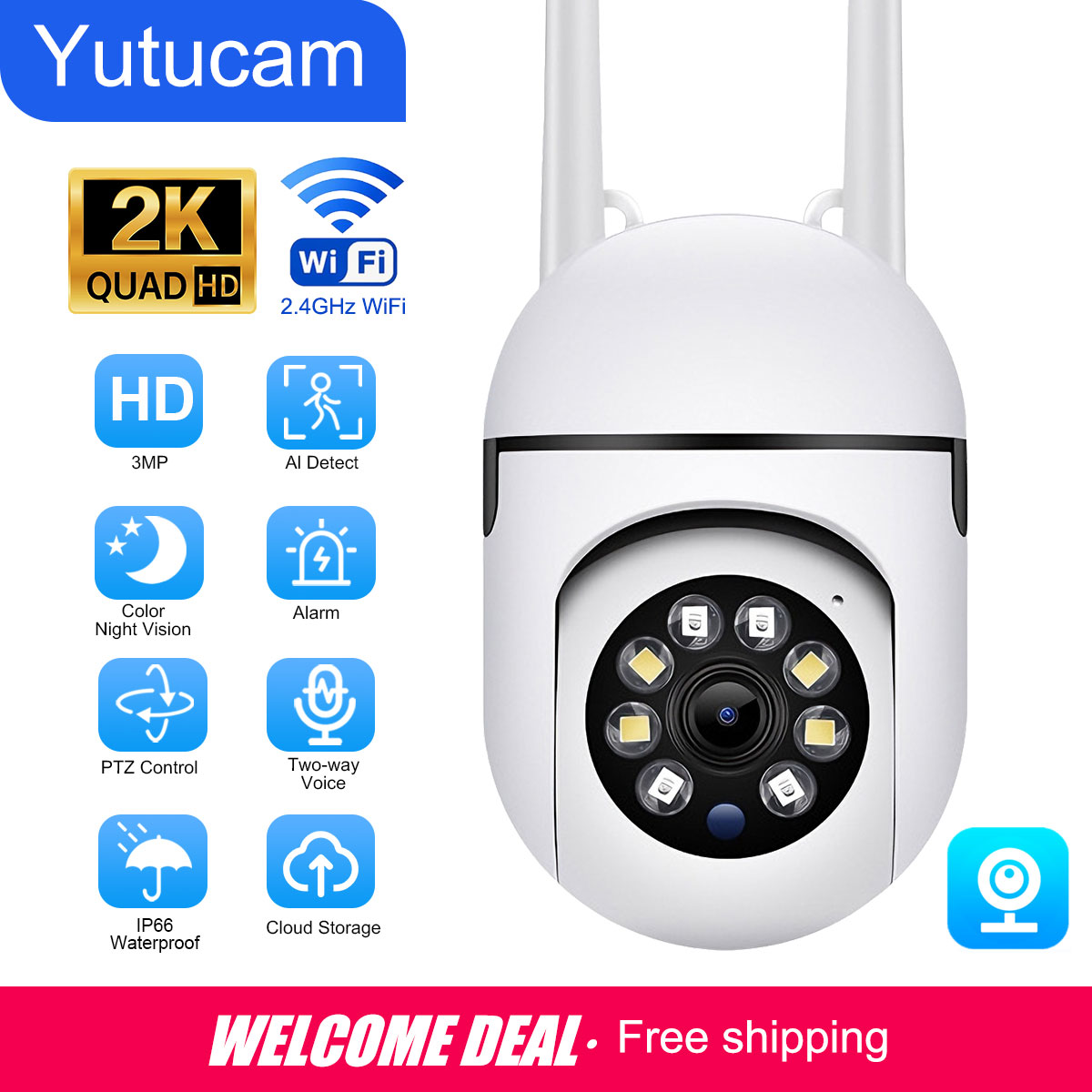 Home Security Prices - Surveillance de sécurité sans fil WiFi