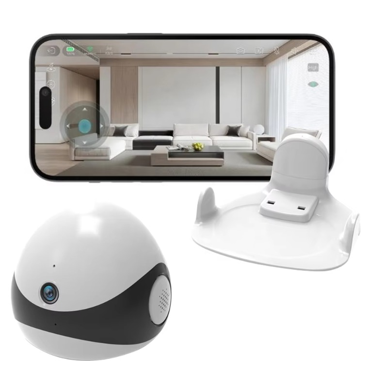 Home Security La - Caméra Robot Mobile Sans Fil 2K
