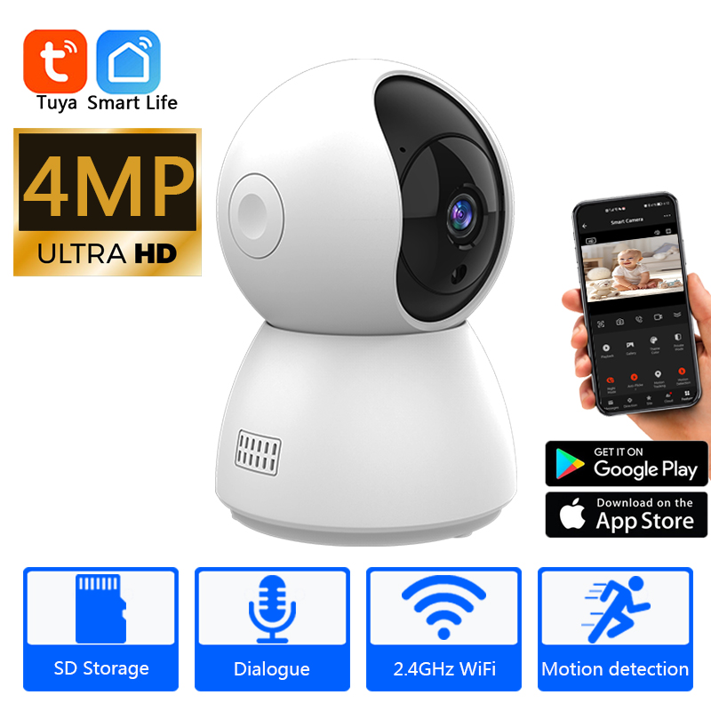 Home Security Prices - HD 4MP Tuya Smart Mini WiFi