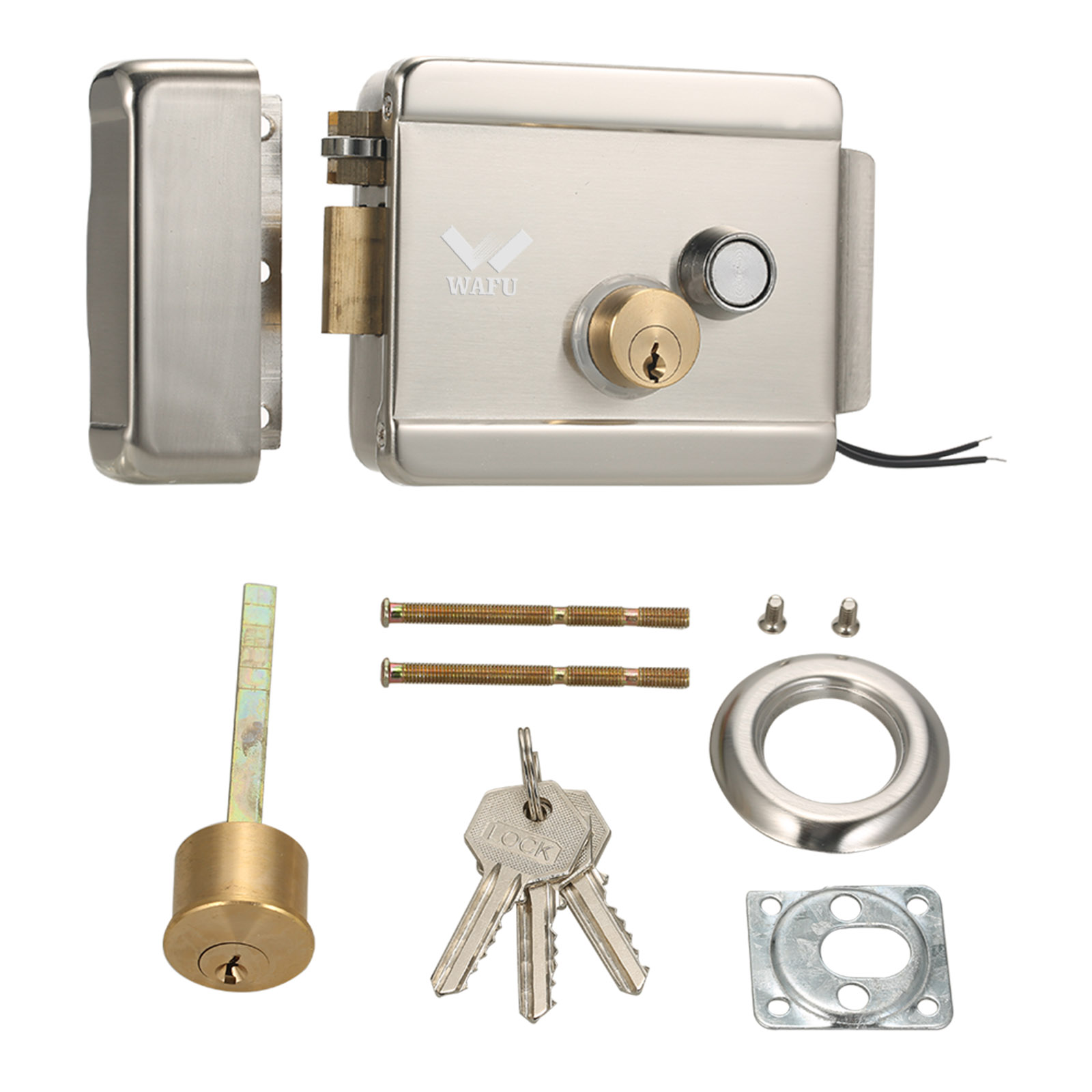 Home Security Tools - WAFU-Serrure de porte électrique intelligente, serrure
