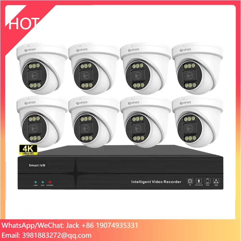 Home Security And Camera System - Caméra IP PoE OEM 8MP 4K