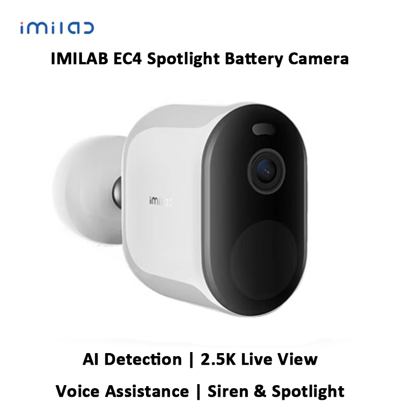 Home Yard Security Cameras - Imilab EC4 caméra extérieure 2.5K WiFi