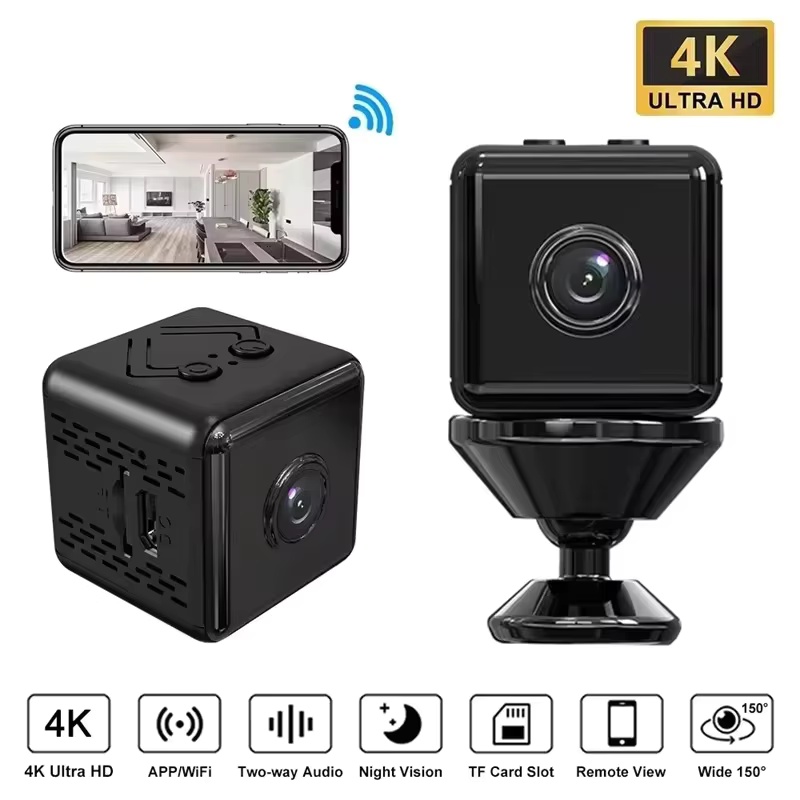 Home Security Prices - Mini caméra WIFI 4K Full HD,