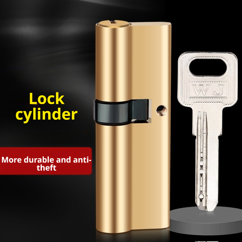 Home Security Bundle - Cylindre de porte à verrouillage asymétrique