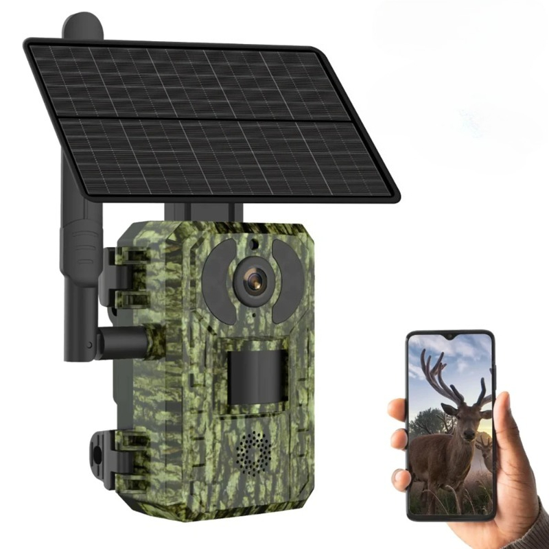 Home Security Game - Caméra de chasse 4G solaire avec