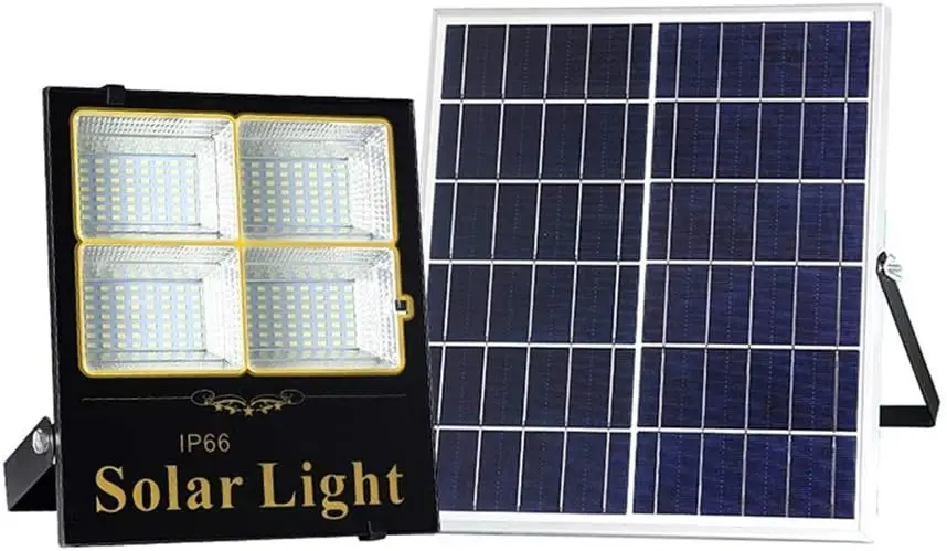 Home Security Flood Lights - Projecteur solaire domestique, étanche IP65, éclairage