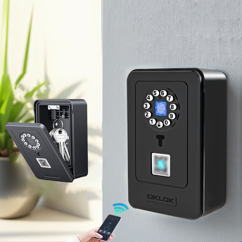 Home Security Key - Coffre-fort intelligent à empreinte digitale pour