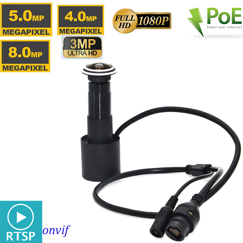 Home Security Front Door Camera - Caméra IP de surveillance réseau 1080P
