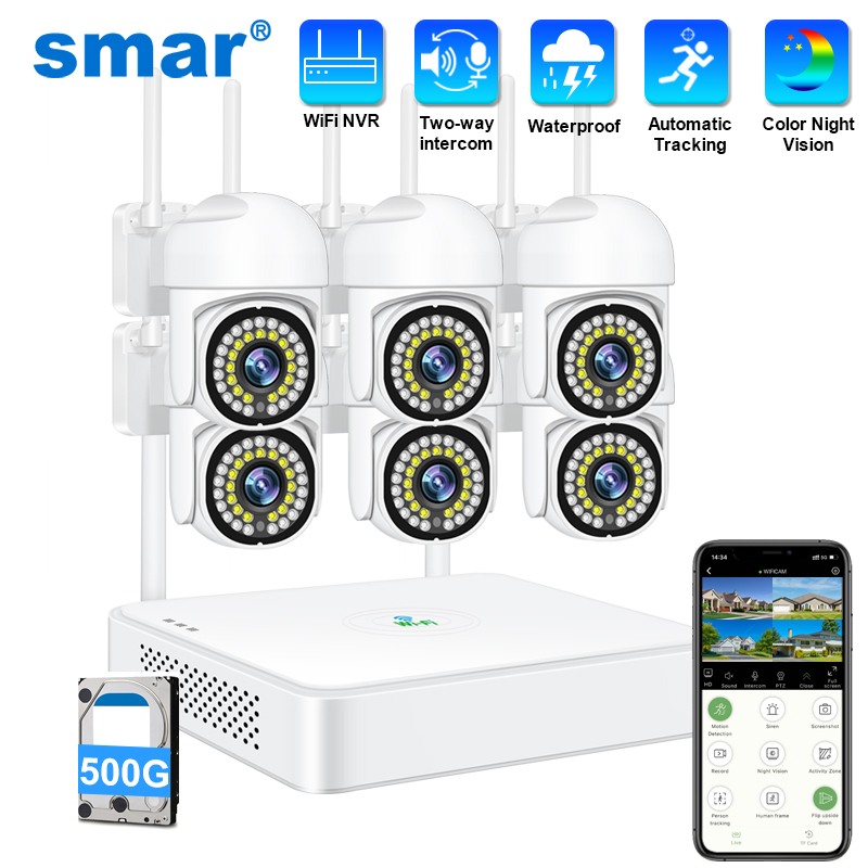 Home Security Kit - Système de caméra de sécurité sans