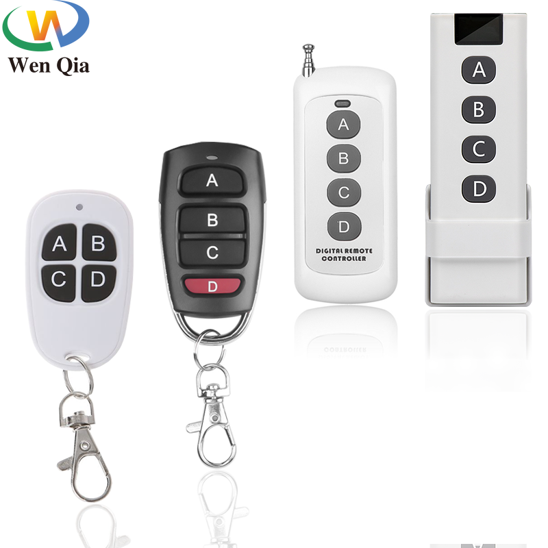 Home Security Front Door Camera - Télécommande RF sans fil universelle, 433.92