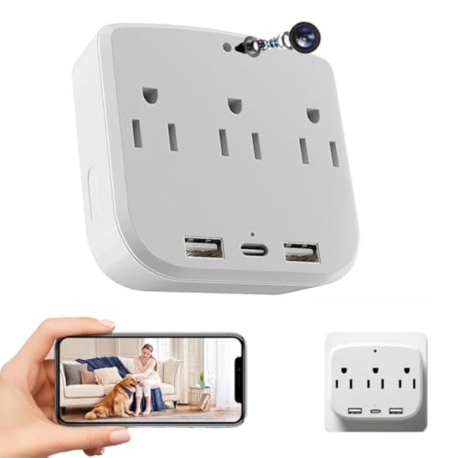 Home Security La - Caméra de surveillance 4K WiFi6 pour