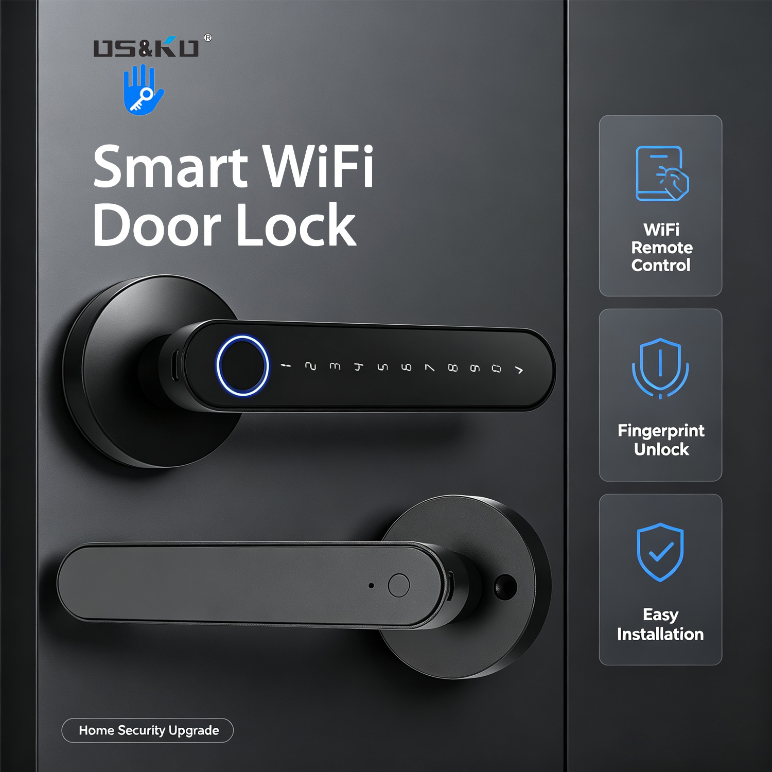 Home Security Key - Serrure de porte numérique intelligente TTLock,