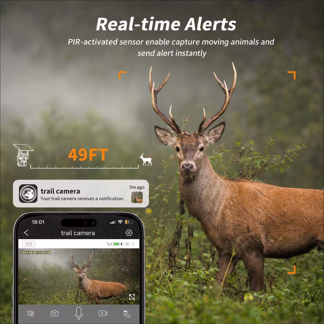 Caméra de chasse à infrarouge  - Home Security Game avis et prix