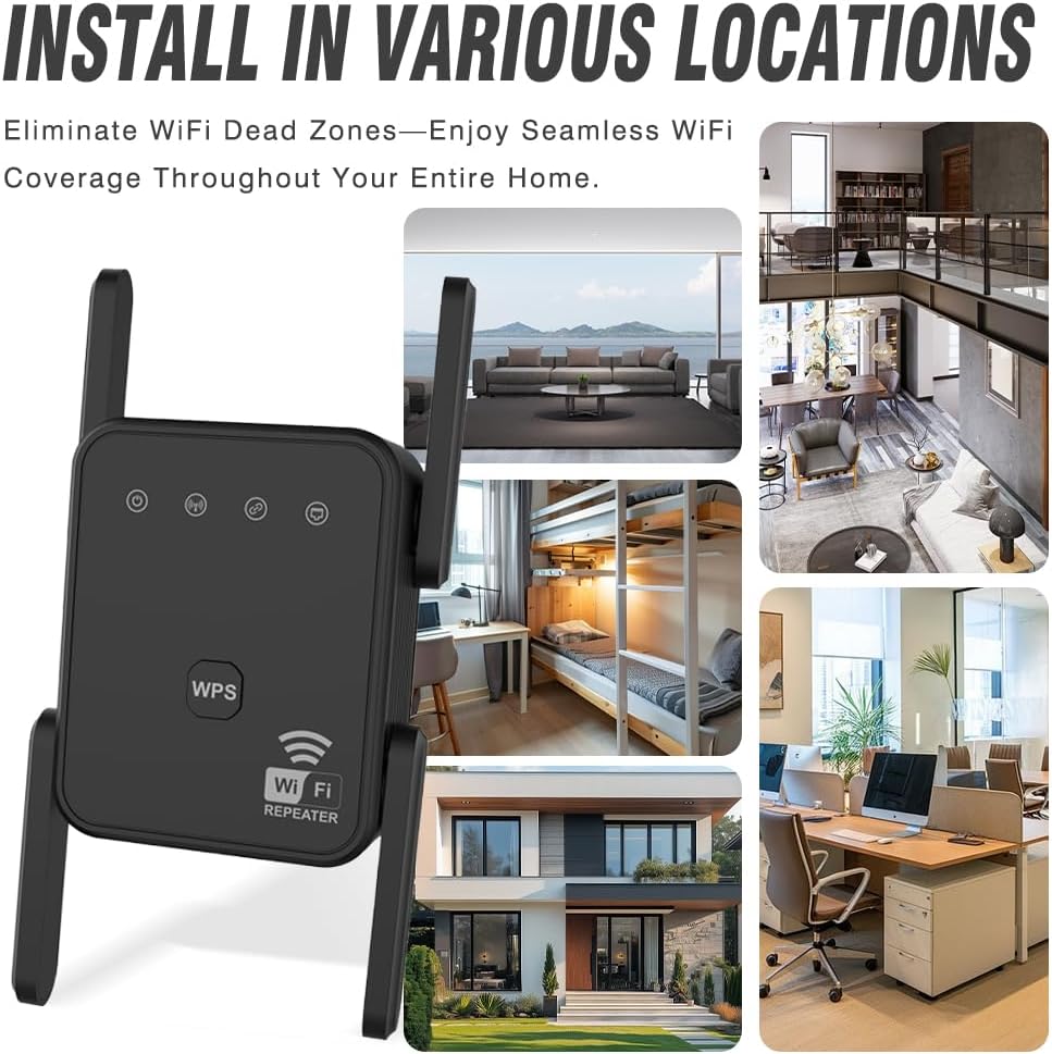 Nouveau Répéteur WiFi 2026 300 - Home Security Bundle avis et prix