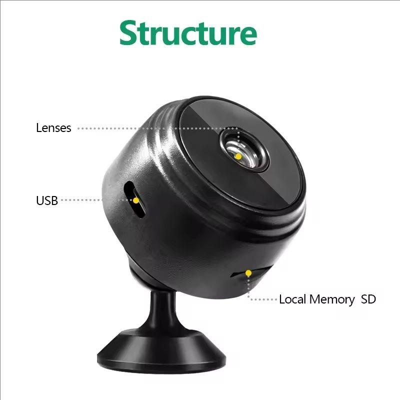 Mini caméra WiFi HD 1080P sans - Home Security La avis et prix
