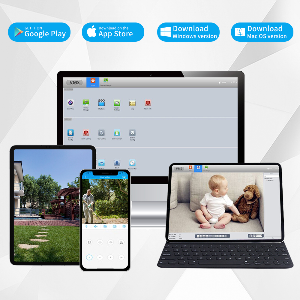 Kit de système de caméra de sé - Home Security Kit avis et prix