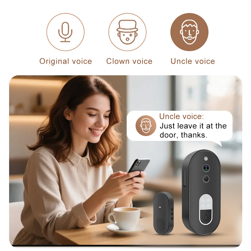 Sonnette vidéo sans fil WiFi T - Home Security Lidar avis et prix