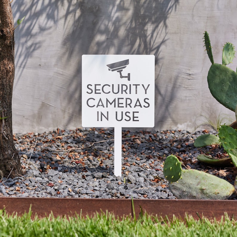Panneau de signalisation de sé - Home Yard Security Cameras avis et prix