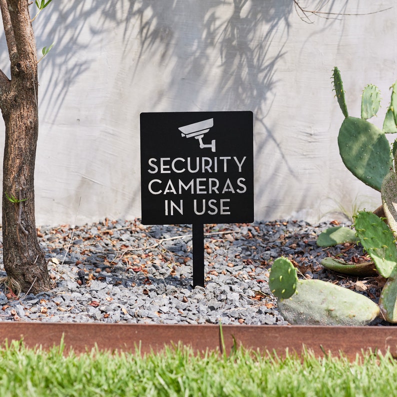 Panneau de signalisation de sé - Home Yard Security Cameras avis et prix
