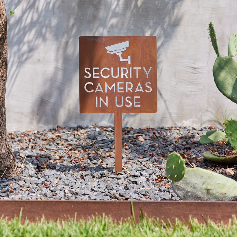 Panneau de signalisation de sé - Home Yard Security Cameras avis et prix