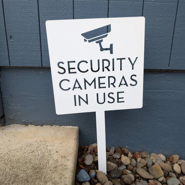 Panneau de signalisation de sé - Home Yard Security Cameras avis et prix