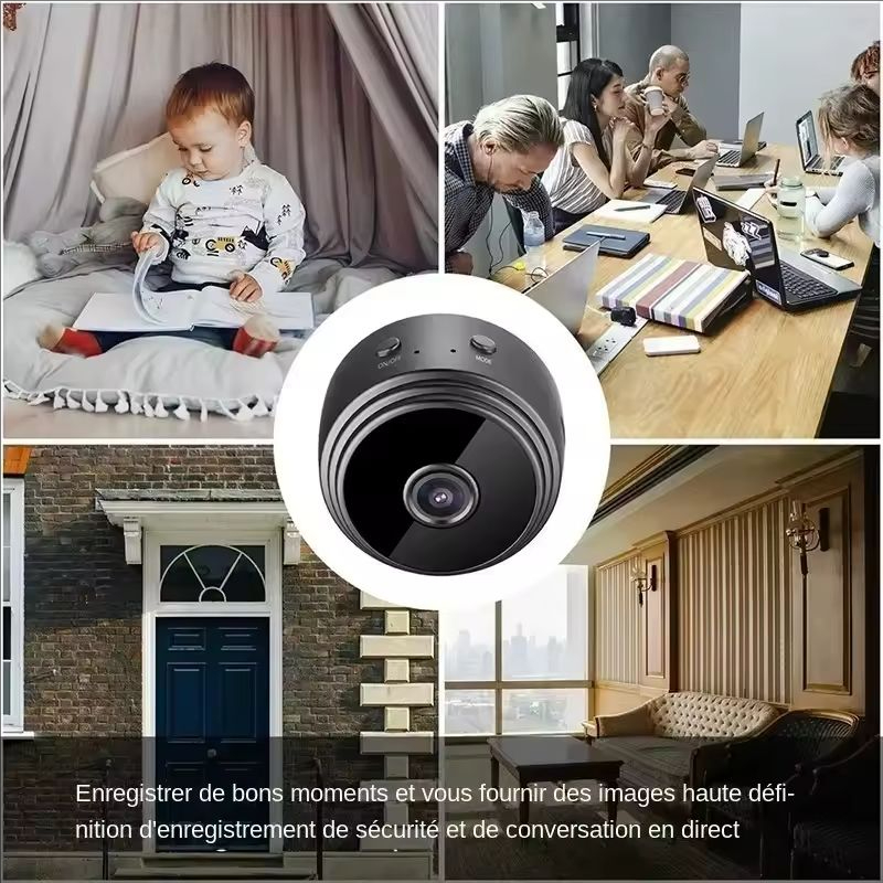 Mini caméra A9 WiFi sans fil,  - Home Security La avis et prix