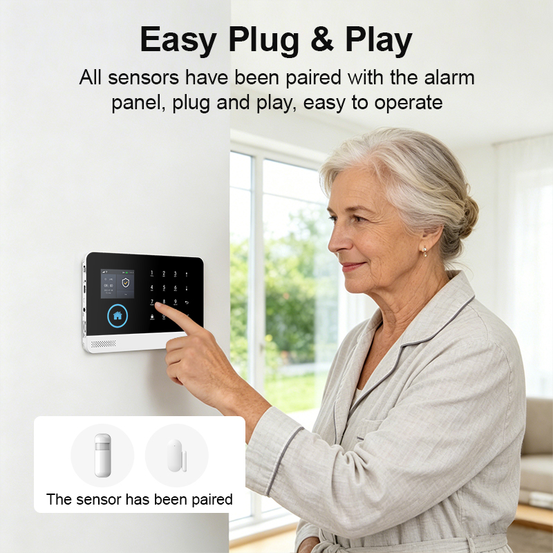 Système d’alarme WiFi GSM pour - Home Security Front Door Camera avis et prix