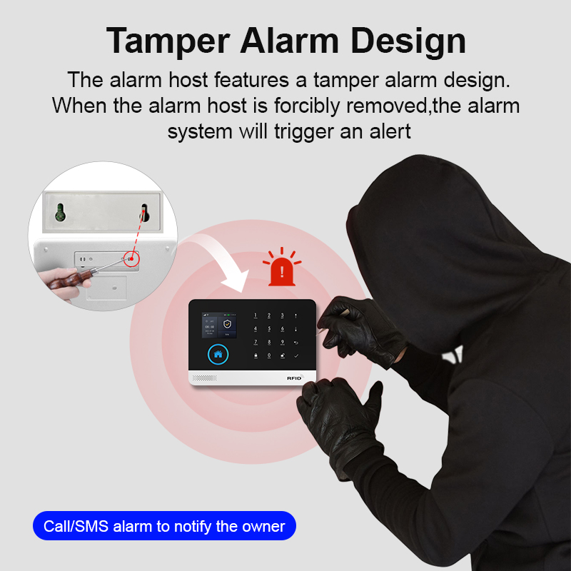 Système d’alarme WiFi GSM pour - Home Security Front Door Camera avis et prix