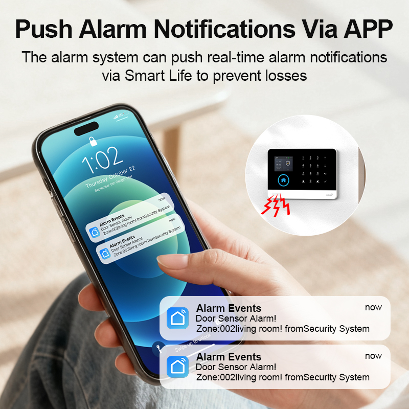 Système d’alarme WiFi GSM pour - Home Security Front Door Camera avis et prix