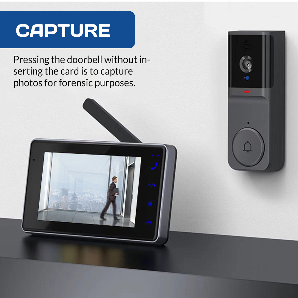 Sonnette visuelle sans fil ave - Home Security And Camera System avis et prix