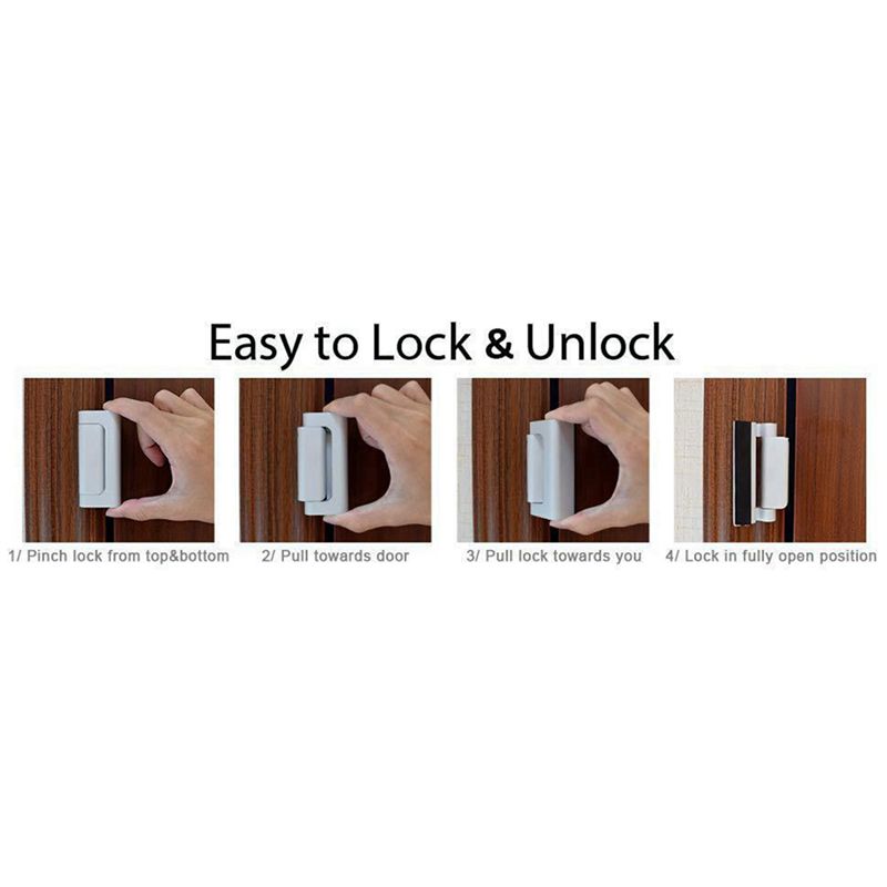 2X Serrure de porte de sécurit - Home Security Door Reinforcement Lock avis et prix
