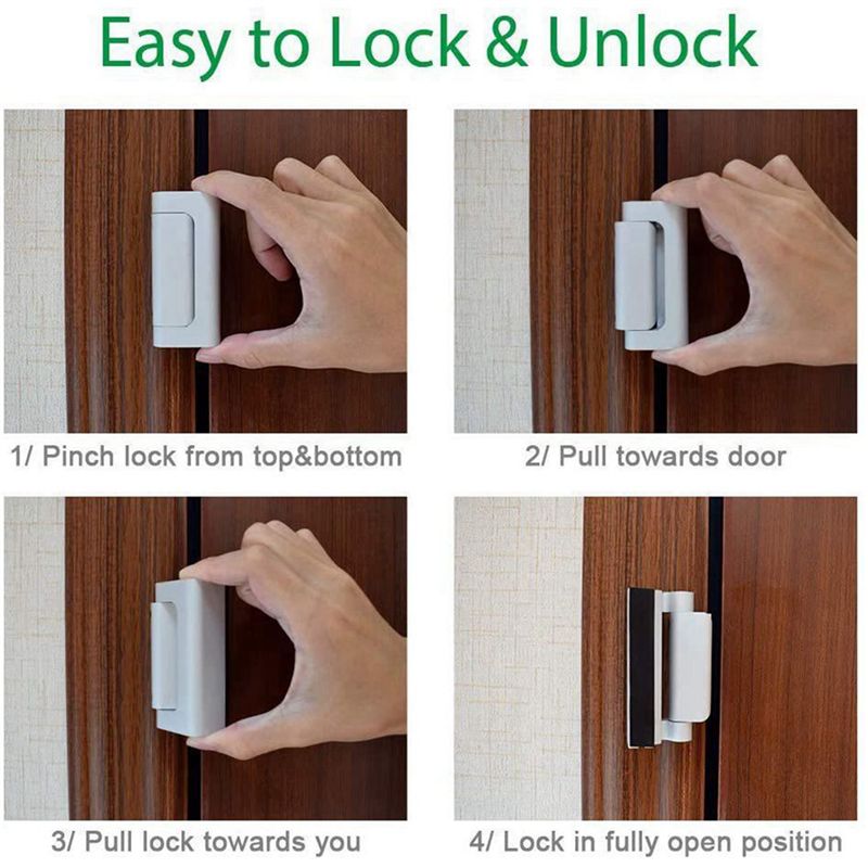 2X Serrure de porte de sécurit - Home Security Door Reinforcement Lock avis et prix