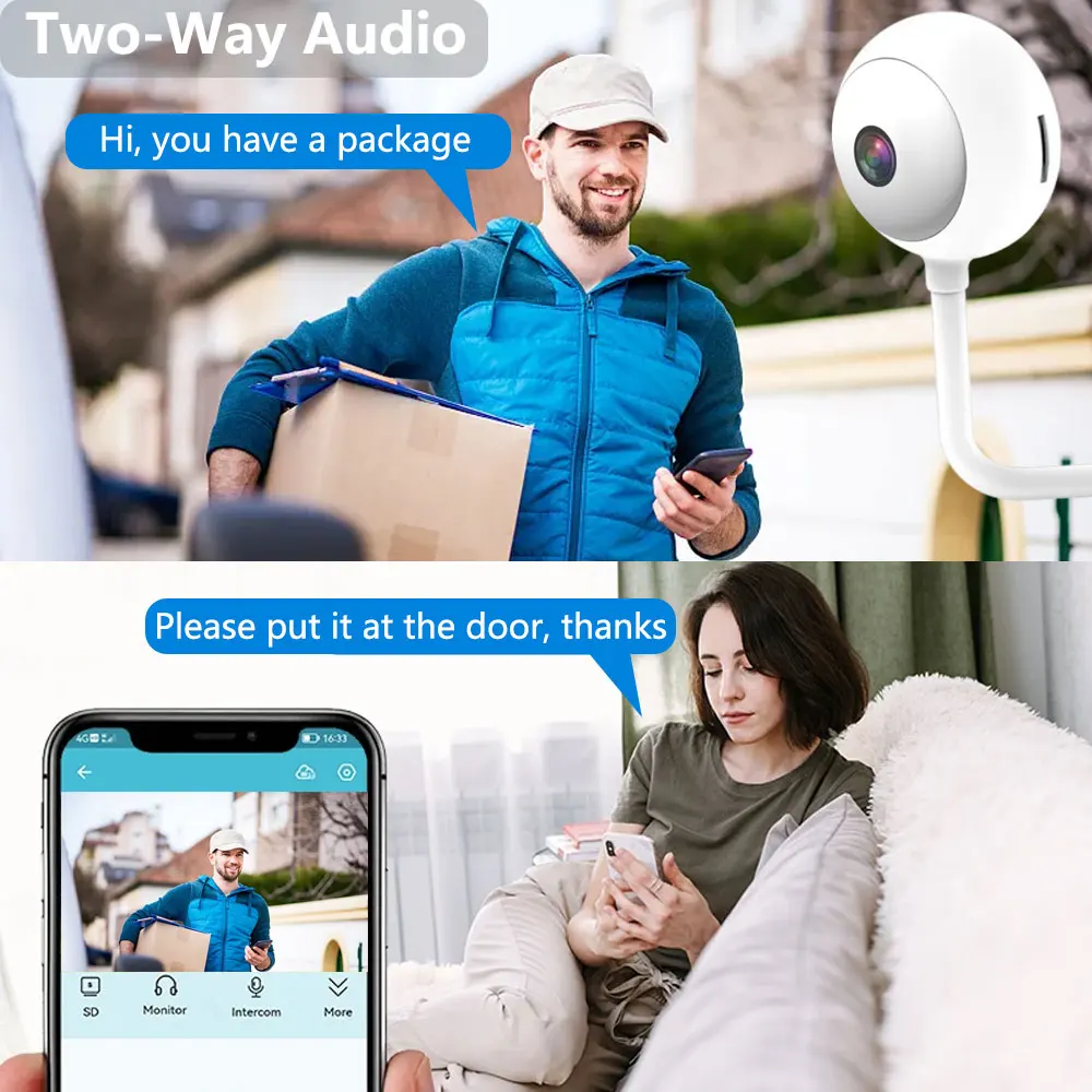 Mini caméra de sécurité WiFi T - Home Security Flood Lights avis et prix