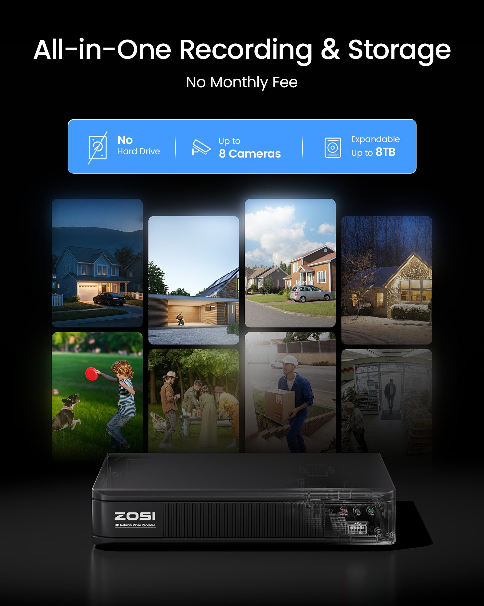 Système de caméra de sécurité  - Home Security La avis et prix