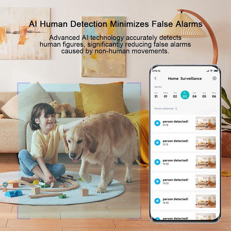 XIAOMI Caméra Wifi intelligent - Home Security No Subscription avis et prix