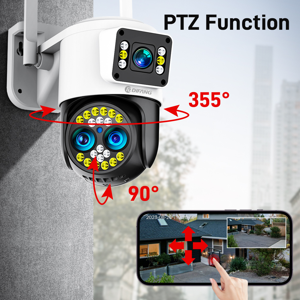 Caméra de sécurité IP PTZ WiFi - Home Security Prices avis et prix