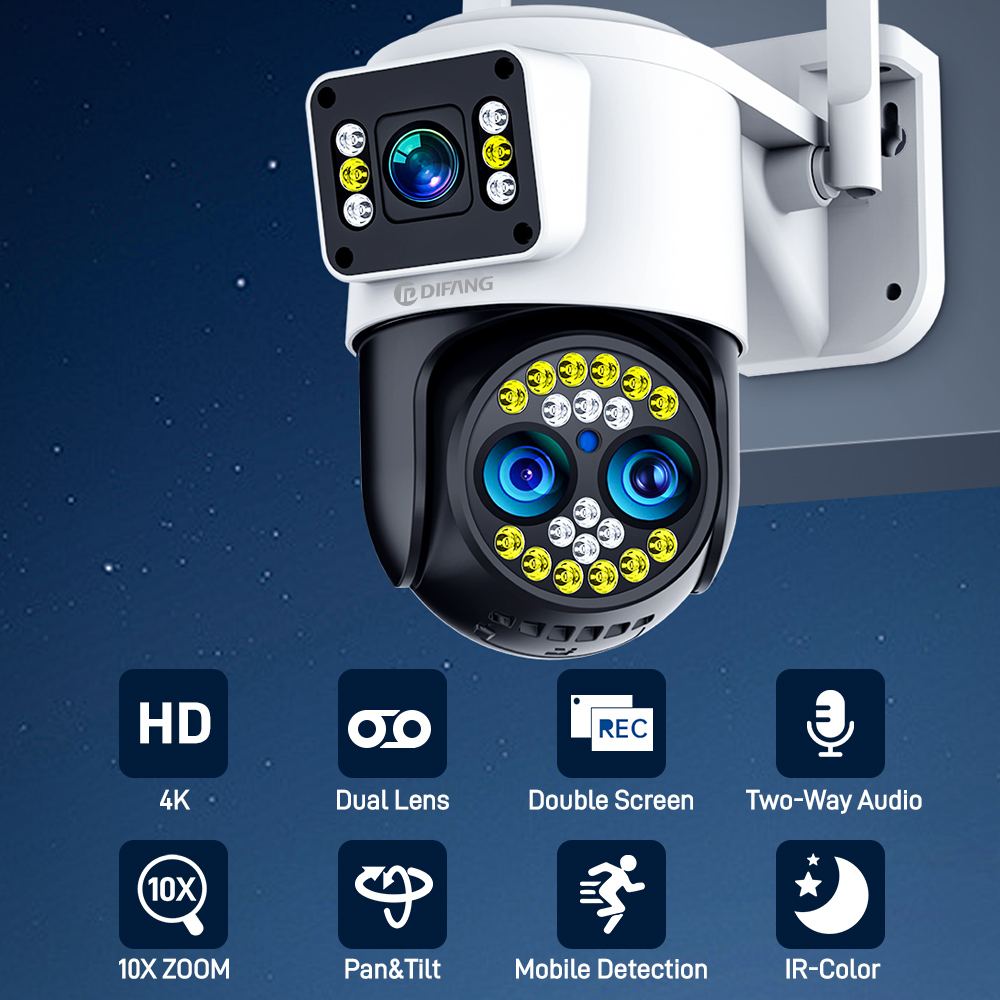 Caméra de sécurité IP PTZ WiFi - Home Security Prices avis et prix
