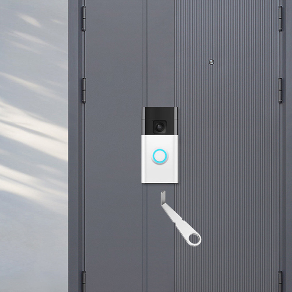 Clé argentée pour sonnette vid - Home Security Lidar avis et prix