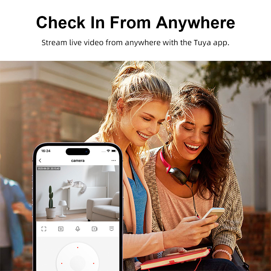 FUERS 5MP HD caméra WIFI de sé - Home Security Lidar avis et prix
