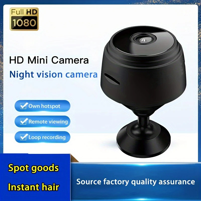 Mini caméra WiFi A9, enregistr - Home Security No Subscription avis et prix
