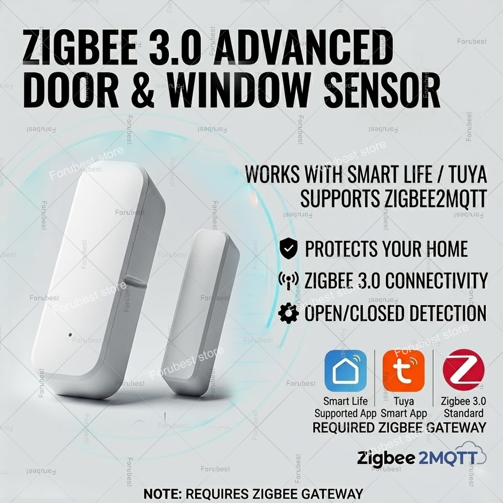 Capteur de porte/fenêtre Tuya  - Home Security Tools avis et prix