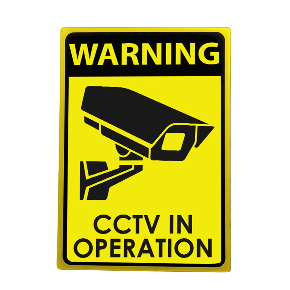 Panneau d'avertissement de cam - Home Yard Security Cameras avis et prix