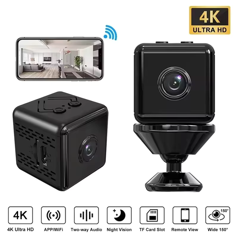 Mini caméra WIFI 4K Full HD, c - Home Security La avis et prix