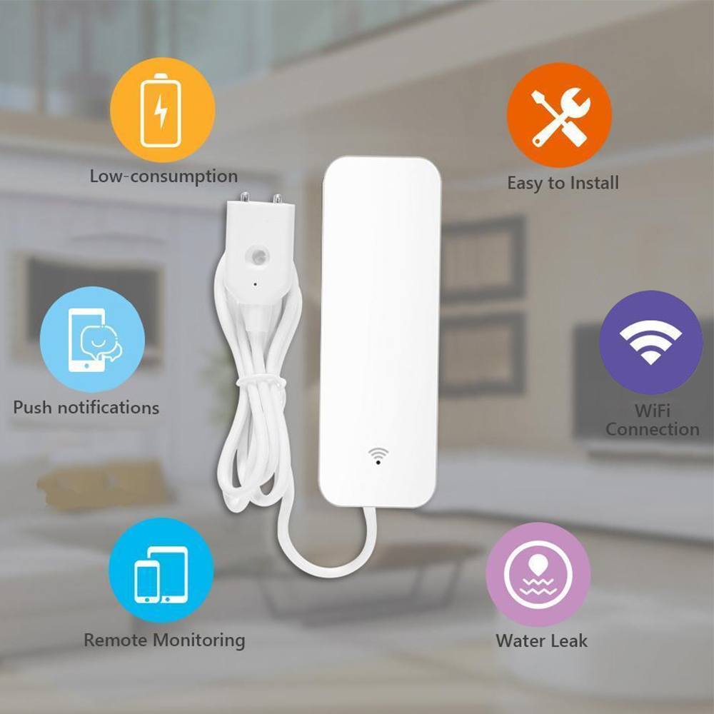 Capteur de fuite d'eau WiFi Tu - Home Security Tools avis et prix