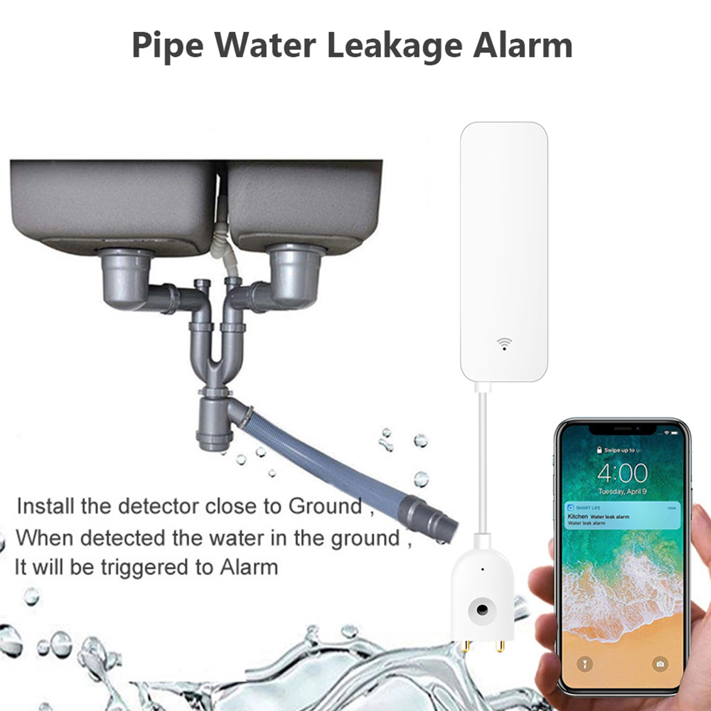 Capteur de fuite d'eau WiFi Tu - Home Security Tools avis et prix